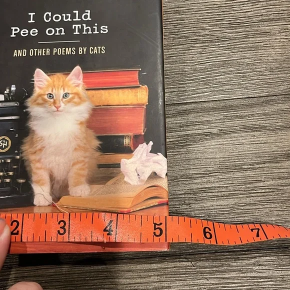 Book of Cat Poems “I could Pee On This” by Francisco Marciuliano - Picture 6 of 6